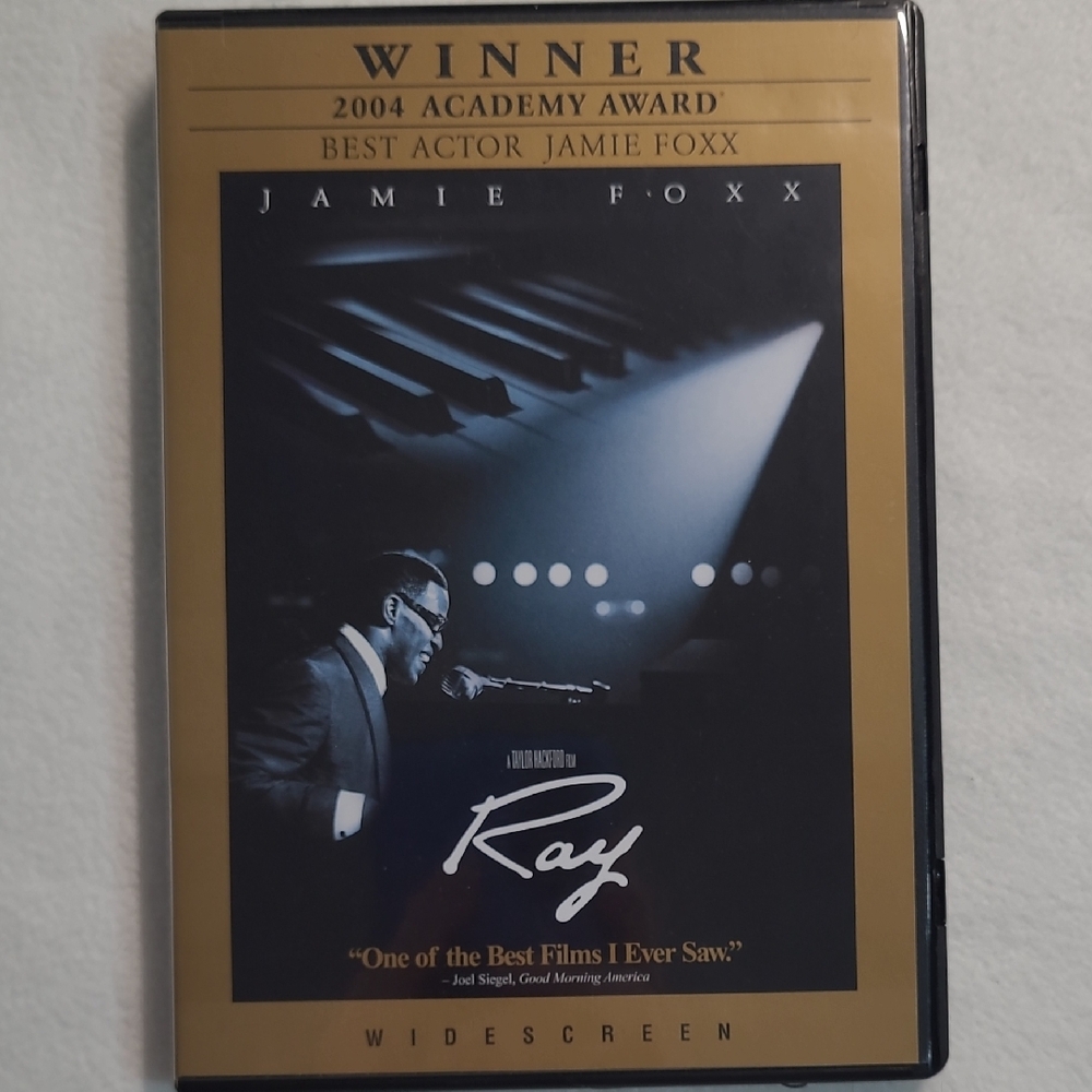 Jamie Foxx As Ray Charles DVD Movie 2004 Academy Award Bonus Features